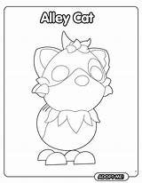 Adopt Me coloring Pages  Alley Cat In 2024 Coloring Adoption sketch template