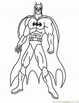 Superhero Printable Coloring Pages sketch template