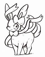 Cute Sylveon Coloring Pages Pdf Free  Coloringfoldercom sketch template