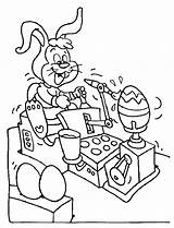 Paashaas Pasen Kleurplaten Mand Grappige Hase Ostern Pasqua Paaseieren  sketch template