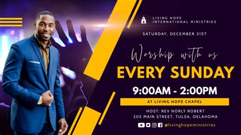 Worship with us flyer Template | PosterMyWall