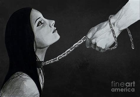 Woman In Chains Art