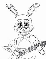 Toy Bonnie Coloring Pages sketch template