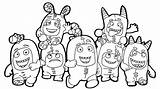 Oddbods Pogo Para Colorear Imprimir E Dibujar –ColoringOnlyCom sketch template