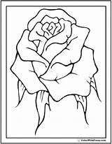 73  Rose Coloring Pages Free Digital For Kids sketch template