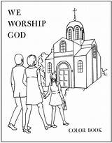 Church Coloring Pages To Download And Print Sketch Page sketch template