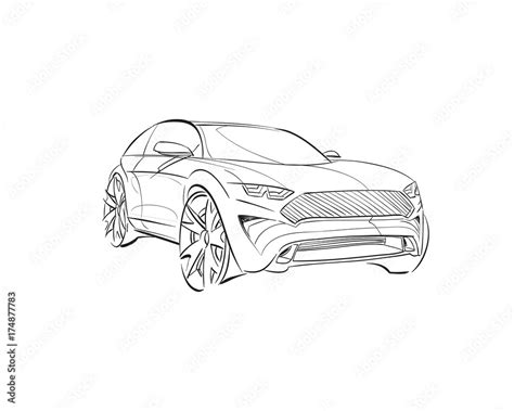 Details 79+ car sketch vector latest - seven.edu.vn