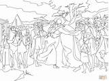 Coloring Page Joseph And Potiphar S Wife Pages sketch template