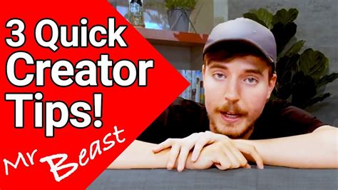 MrBeast - Quick Tips from YouTube HQ - YouTube