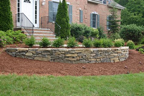 Stone walls, rock walls and stone retaining walls. Al’s Masonry