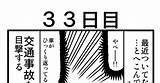 4コマ 赤字の会社が廃業してからの生活『33日目』  ロッテンマイヤーのマンガ 漫画 オリジナル 4コマ漫画 Pixiv sketch template