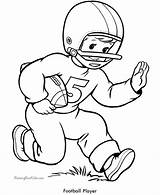 Football coloring Page  Kids Sports sketch template