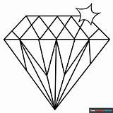 Diamond Coloring Pages Printable sketch template