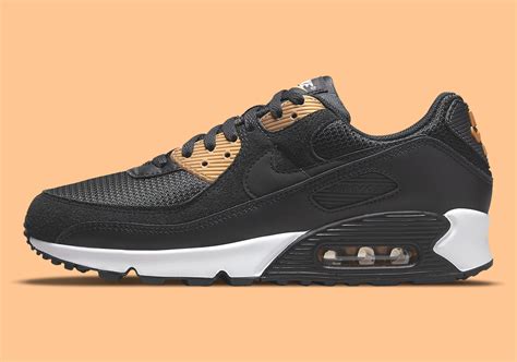 Nike Air Max 90 Black/Gold DM7557-001 | SneakerNews.com