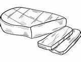 Meat coloring Pages  Free Printable Pictures sketch template