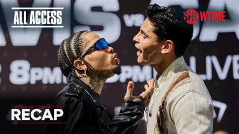 Gervonta Davis vs. Ryan Garcia Press Tour Recap | All Access | SHOWTIME PPV - YouTube