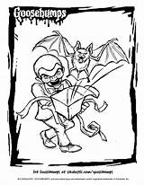 Goosebumps Coloring Pages Printable  Yunus sketch template