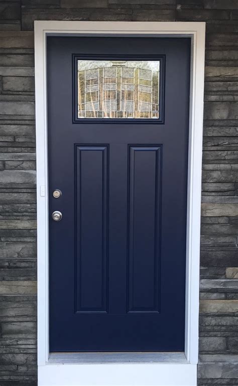 Blue Front Door, Navy Front Door, Paint Color: Salty Dog, Sherwin ...