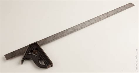 24 inch STARRETT No. 4 Scale Combination Square - 75359 – Jim Bode Tools