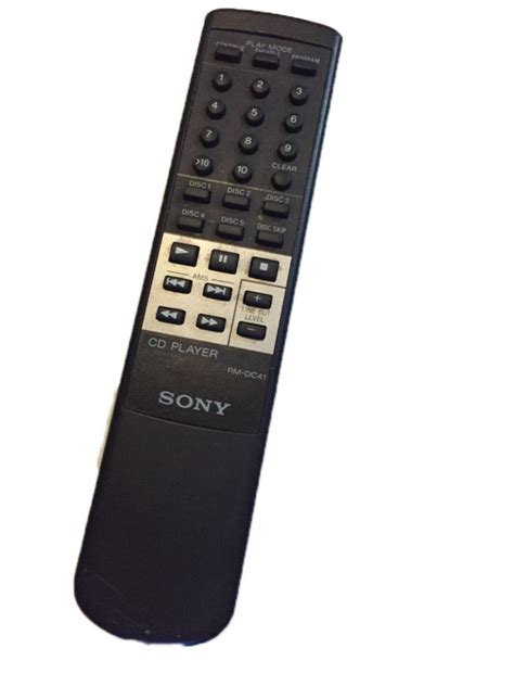 SONY CD Player Remote Control RM-DC41 970130 Controller | eBay