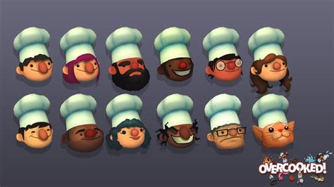 Overcooked 2 Characters - coloradofasr