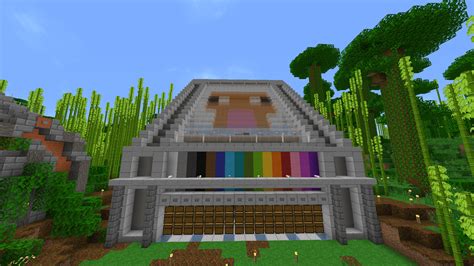 My 100% automatic wool farm. : r/Minecraft
