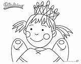 Pinkalicious Coloring Pages Fairy  Free Printable sketch template