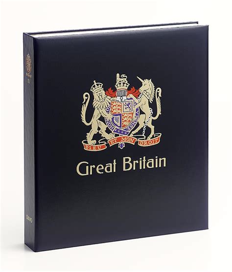 Luxe binder stamp album Great Britain VIII | Uitgeverij DAVO