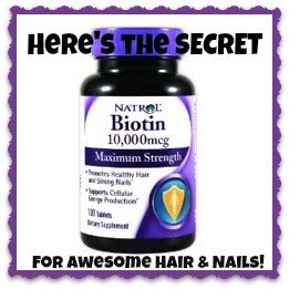 Discover the Benefits of Biotin! Best Hair, Best Nails and it will Boost Weight Loss too! - The ...