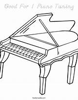 Harpsichord Coloring Pages sketch template