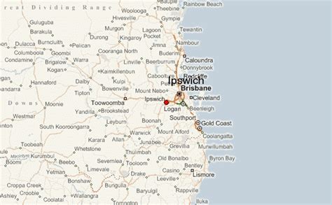 Ipswich Brisbane Map