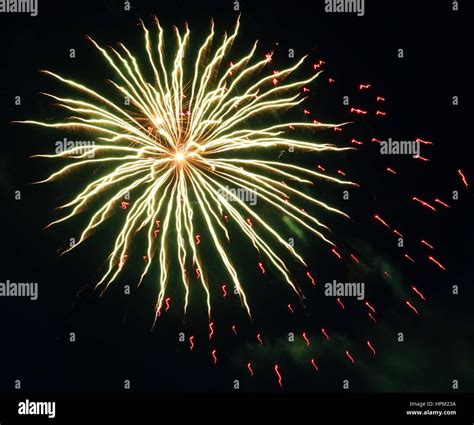 Fire Works For Canada Day In Cranbrook, BC Stock Photo - Alamy