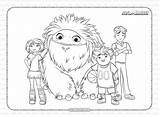 33  abominable snowman coloring Page MurronRomany sketch template