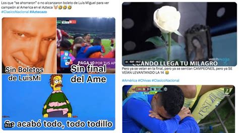 ¿Y el América? Los mejores memes del Clásico de infarto y las Chivas en la final de la Liga MX ...