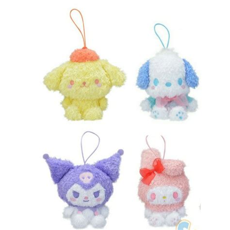 🆕️ authentic Sanrio characters cotton candy plushie - Puppy Kuromi Pompompurin plushie Melody ...