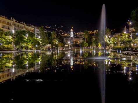 Night at Nice, France