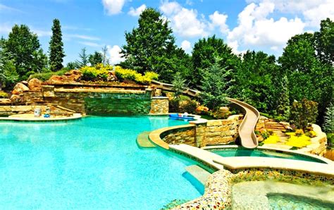 Custom Pool Slides - Summit USA - Commercial Luxury Custom Pool Slides - Summit USA