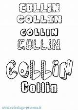 Collin Coloring Page Pages sketch template