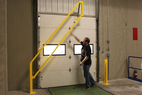 Loading Dock Safety Gate - Prevents falls from docks, bays & exposed ...