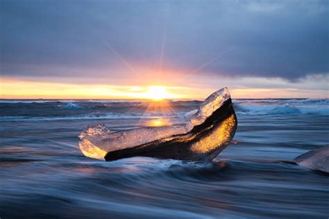 Sunrise on Diamond Beach | Iceland | Jim Nix | Flickr