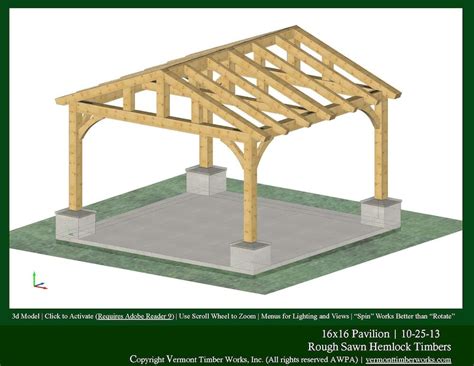 Diy Pavilion Plans : Easily Build A Fast Diy Beautiful Backyard Shade ...