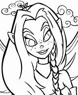 Faerie From Neopets Fairyland Coloring Pages  Bulk Color sketch template