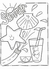 Summer Coloring Pages For Kids Print Them All Free  sketch template