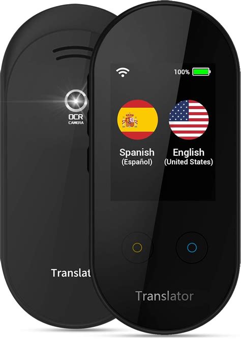 ANFIER Language Translator Device with Offline Translation, AI Voice Translator (A208) with 2.4 ...