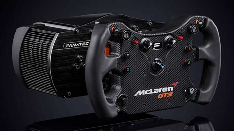 Fanatec CSL Elite McLaren GT3 V2 steering wheel revealed for those GT-car feels