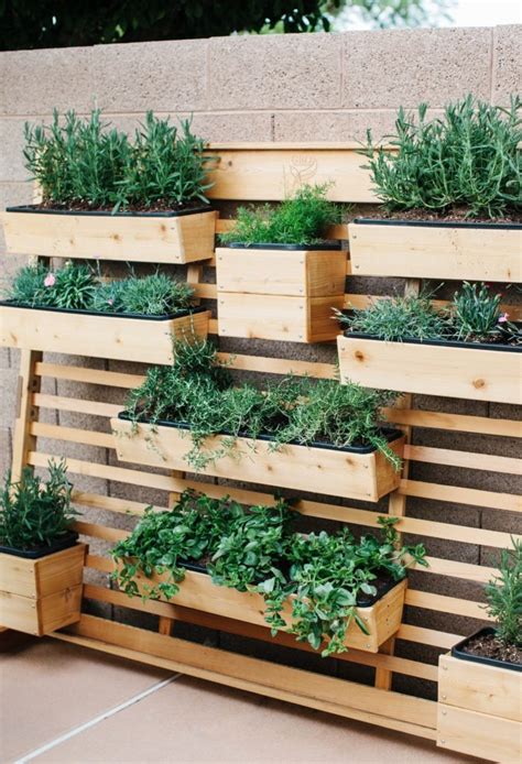 Wooden Outdoor Wall Planters - Wood Dad