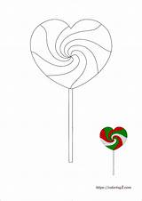 Candy Heart Coloring Pages  2 Free Sheets 2021 sketch template