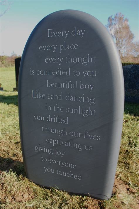 Children's Headstones - beautiful Epitaphs, Quotes and Inspiration | Headstones, Headstone ...
