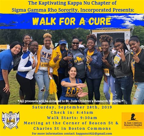 "Walk For a Cure" Presented by Sigma Gamma Rho Sorority Inc. Kappa NU ...