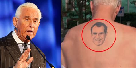 Roger Stone arrested: Former Trump adviser has a tattoo of Richard Nixon on his back | indy100 ...